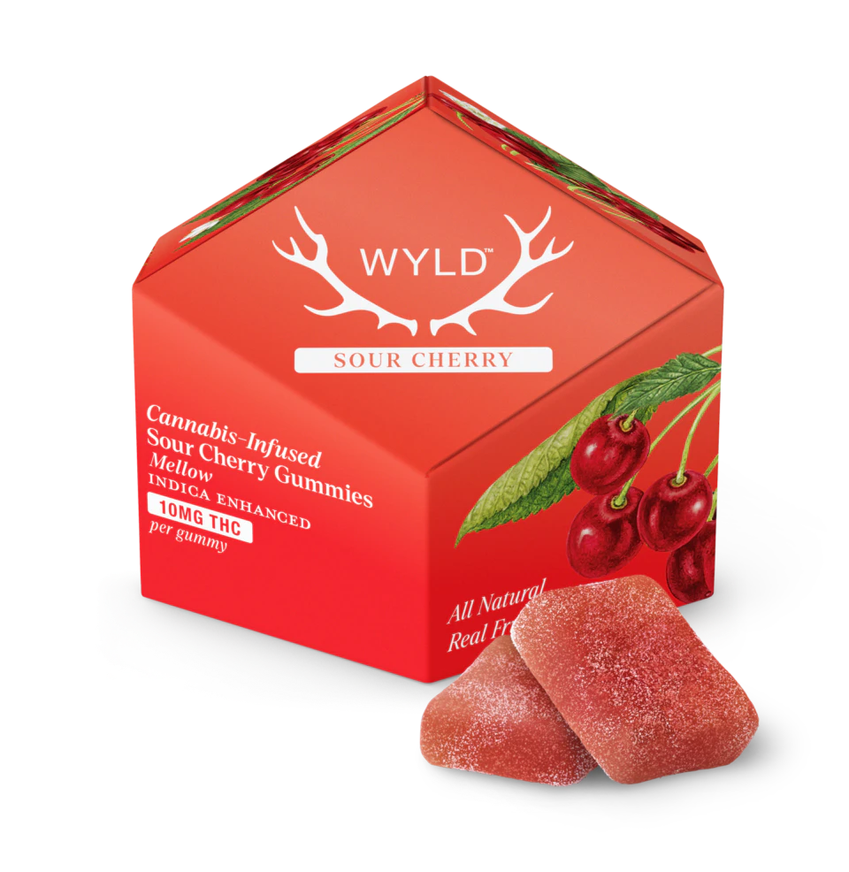 WYLD - Wyld - Sour Cherry - Gummy - 10 x 10mg Main Image