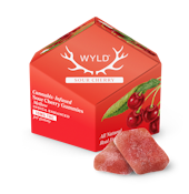 WYLD Sour Cherry 100mg THC Gummies - Indica