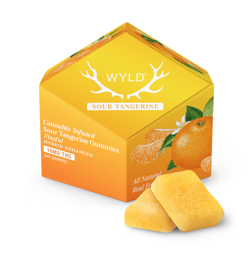 WYLD - Wyld - Sour Tangerine - Gummy - 10 x 10mg Main Image