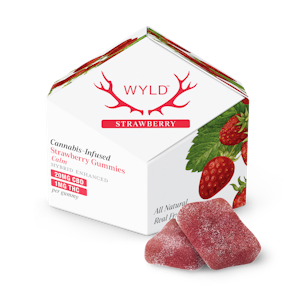 WYLD - Wyld Gummies Strawberry CBD 20:1