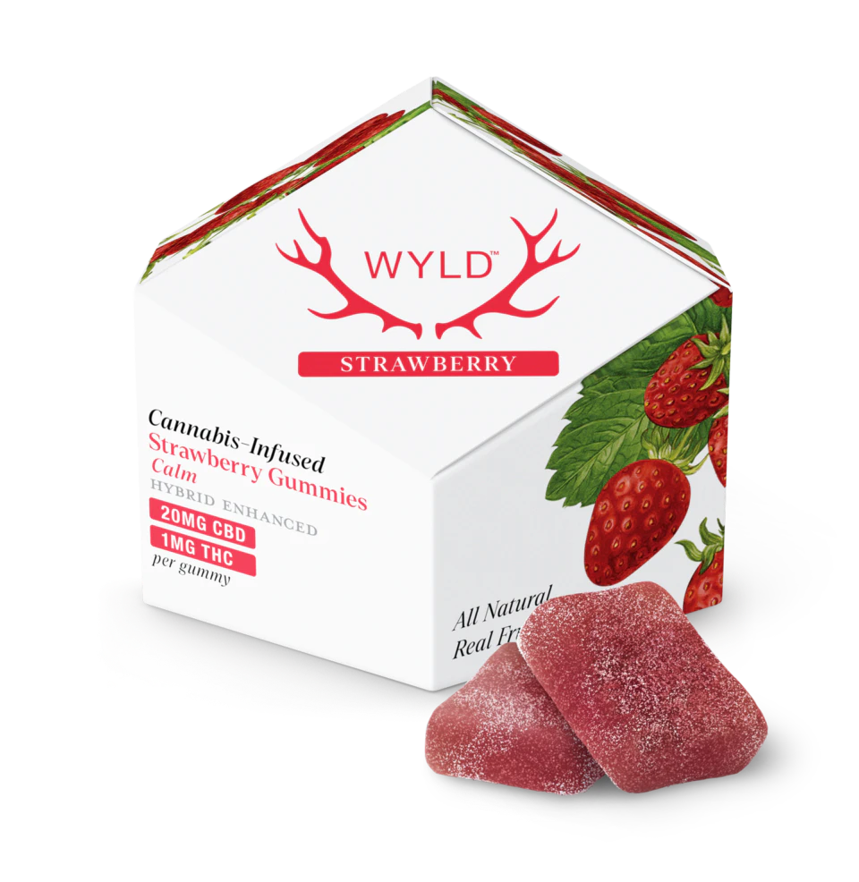 WYLD - Wyld - Strawberry - Gummy - 10 x 1mg Main Image
