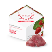 WYLD - 20:1 CBD:THC Gummies - Strawberry