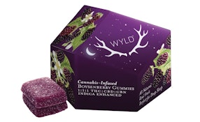 Wyld - Boysenberry 1:1:1 THC:CBD:CBN Gummies 100mg