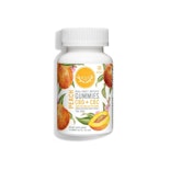 Peach 2:1 CBD:CBC 200mg Gummies (10x20mg) - WYLD CBD