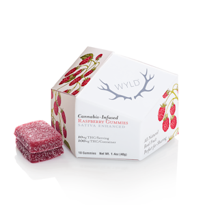 WYLD Gummies - Raspberry