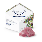 Huckleberry (H) 10pk x 10mg - 100mg THC - Gummies - Wyld
