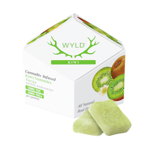 WYLD - WYLD - 1:1 THC:THCv - 10ct Gummies - Kiwi