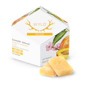Peach (H) - Gummies - Edibles | 2CBD:1THC | WYLD