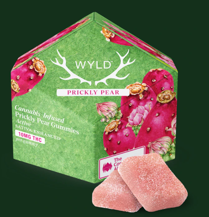 WYLD - Wyld Sativa Prickly Pear Gummy 100mg Main Image