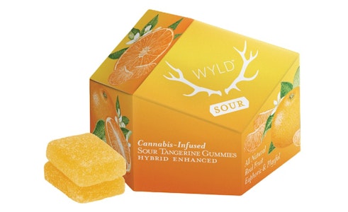 Wyld - Sour Tangerine Gummies 100mg