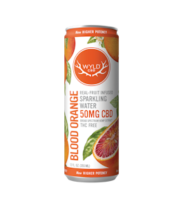 WYLD - Blood Orange Sparkling Water, CBD