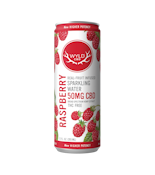 Raspberry Sparkling Water, CBD