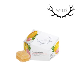WYLD - Grapefruit Gummies THC:CBC:CBG (1:1:1)