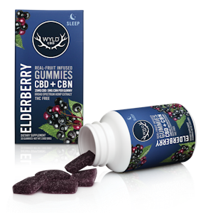 WYLD - Wyld | HEMP 500mg 5:1 CBD:CBN Gummies | Elderberry | 20pc