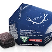 Wyld - Elderberry (Indica) 4:1 THC:CBN Gummies - 200mg