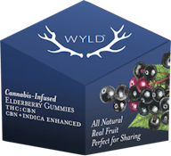 WYLD | Gummies | 2:1 THC:CBN | Elderberry | 10 pack