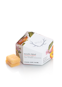 WYLD - WYLD | Peach | 2:1 CBD + Hybrid Enhanced Gummies | 100:50mg