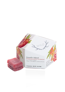 WYLD - Wyld - Pomegranate Gummies (1:1 THC:CBD) - (10mg/100mg)