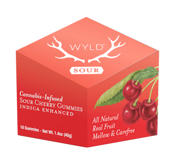 WYLD - WYLD | Gummies | Sour Cherry | 10 pack