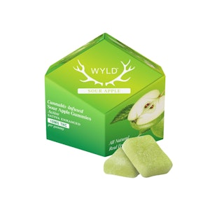 WYLD - SATIVA SOUR APPLE 100MG - WYLD