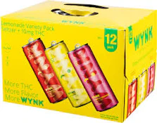 Wynk-12 pack-Lemonade Variety-10mg-12oz