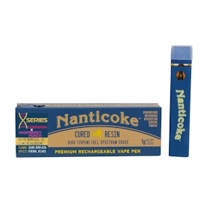 Nanticoke - Nanticoke - X-SERIES Raspberry Punch x Chem Dog - Cured Resin - 84% THC - 1.0g - AIO Vape Pen