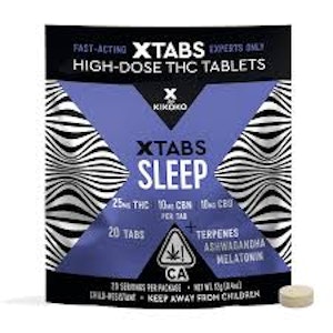 KIKOKO - KIKOKO | XTABS SLEEP 2.5:1:1 THC/CBN/CBD - 20PK | CAPSULE