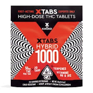 KIKOKO - KIKOKO | XTABS HYBRID - 20PK | CAPSULE | 1000MG