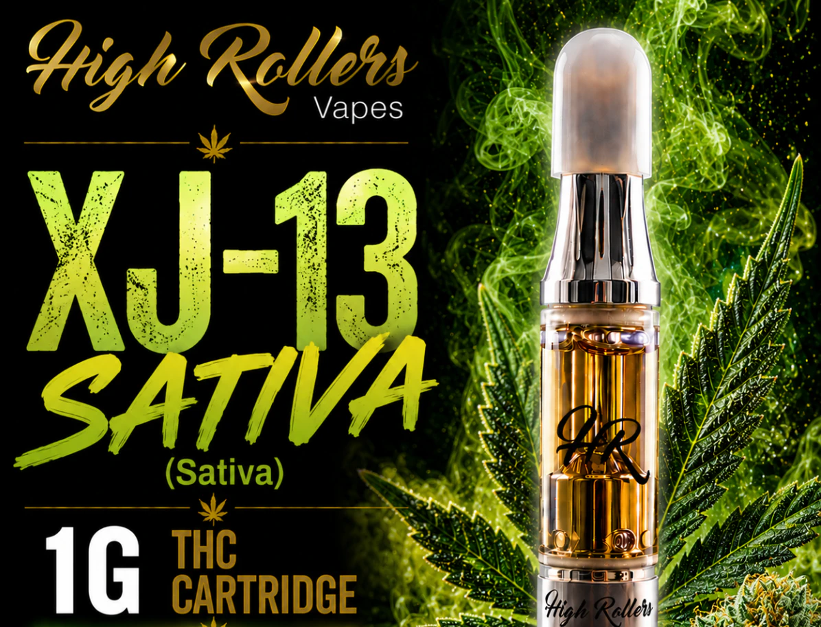 High Rollers - 1g Cart | XJ-13 | Distillate Main Image