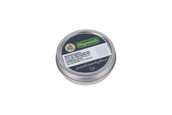 Hepworth - Hepworth - Bermuda Triangle - 7.0g Ground Flower in Tin - 22.47% THC - Dry Flower Main Image