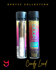 YAGA - 3G Blunt: Candy Land | Diamond Coated Glass Tip (S)