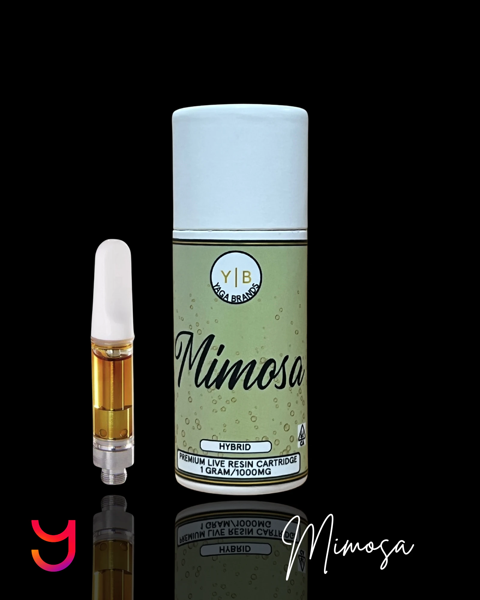 YAGA - Mimosa 1G Live Resin Cart (Sativa) Main Image
