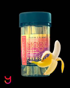 YAGA - Banana Kush 1G Preroll Six-Pack (Hybrid)