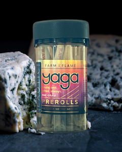 YAGA - Blue Cheese 1.2G Preroll Six-Pack (Indica)