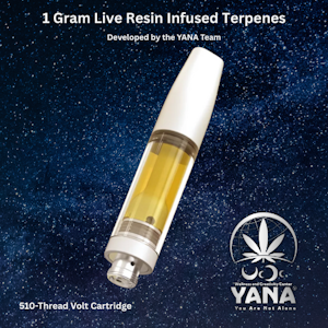 YANA - Cart YANA - 1g Live Resin - Stargazer - Indica Dom