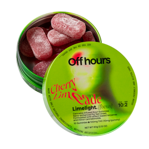 OFF HOURS - OFFHOURS - Limelight - 100MG - 10CT - Sativa - Edible Gummies