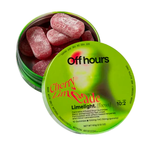 OFF HOURS - Off hours - Limelight - Cherry Limeade (10mg) - 100mg - Edible