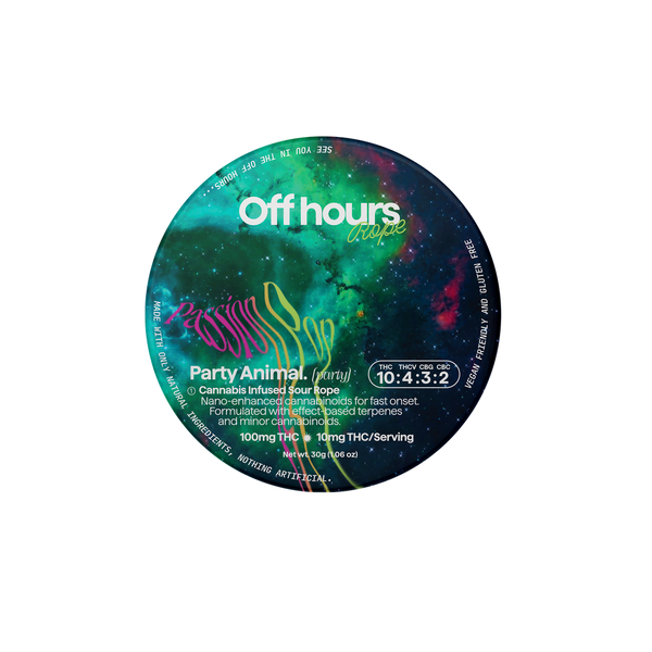 OFFHOURS | Passion Pop (Party Animal) Rope - 100mg - Edible