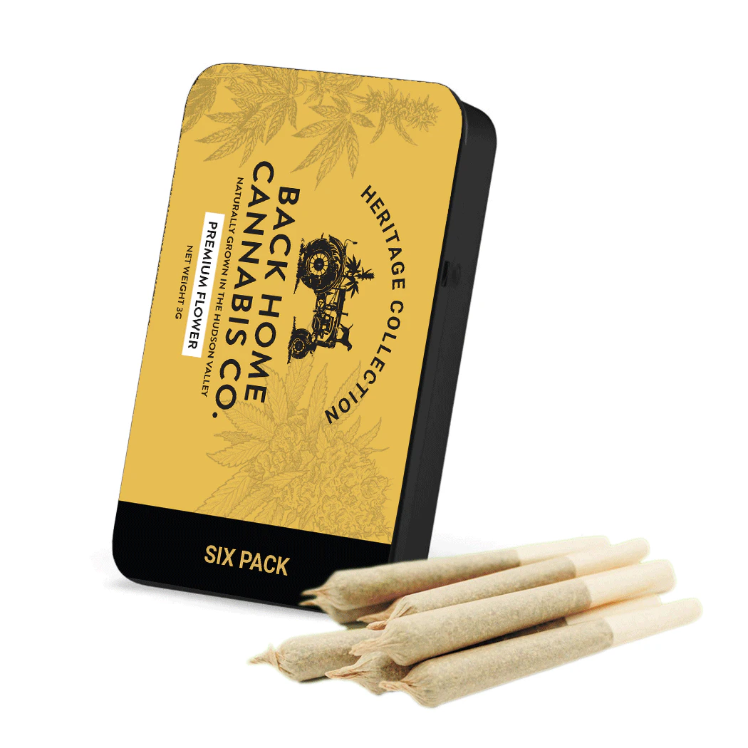 Back Home Cannabis Co. - Back Home Cannabis - Maui Wowie - Pre-roll - 6 x 0.5g Main Image