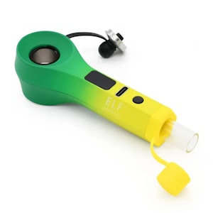 MJ Wholesale - ELF Hardware CannDab Dab Pen Wax Vaporizer - Yellow/Green