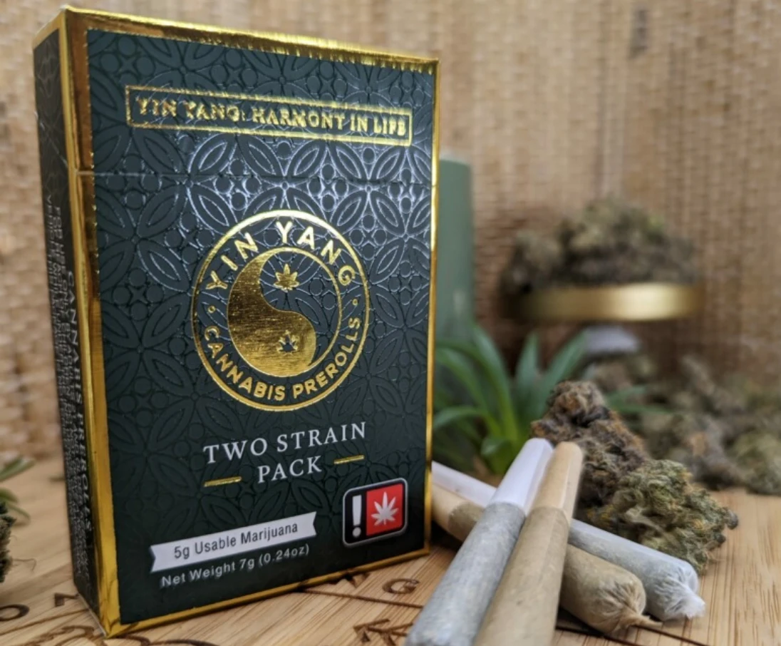 Yin Yangs - Yin Yang Let's Get Baked x Wacky Tobacky 10pk Pre-Roll 0.5g Main Image