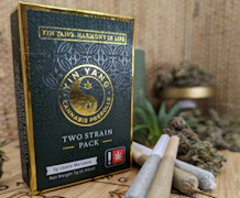 Yin Yangs Rolling Stoned x Kief richards 2pk pre-rolls 0.5g