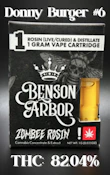 Benson Arbor | Cart Rosin+ 1g [I] | Donny Burger #6