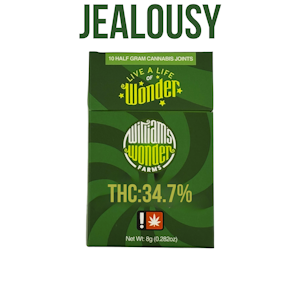 Williams Wonder - Williams Wonder | Preroll 10pk/5g [H] | Jealousy