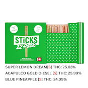 Sticks | 12pk Preroll [S] | Lemon/ Acapulco/ Pineapple