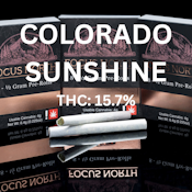 Focus North | Preroll 8pk/4g [S] | Colorado Sunshine