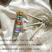 TKO | PR 3pk Variety | Lemon Skunk, Lemon Cherry Gelato, London Pound Cake