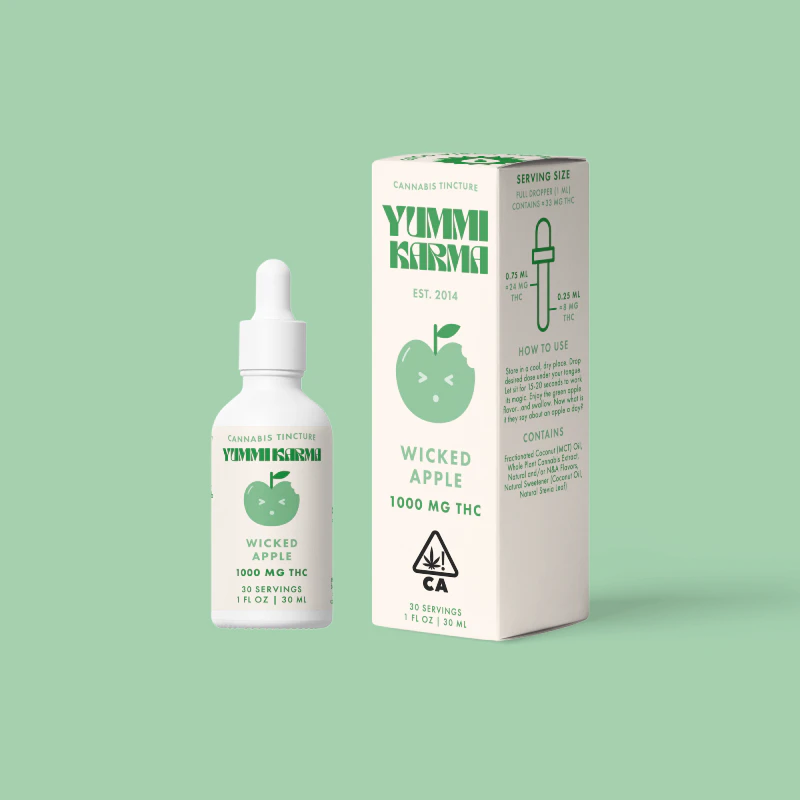 Yummi Karma - Yummi Karma - Wicked Apple Tincture 1000mg Main Image