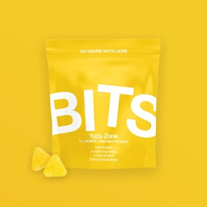 BITS - [REC] BITS | Yuzu Zone 1:1 THC:CBG | 100mg/10pk Soft Chews