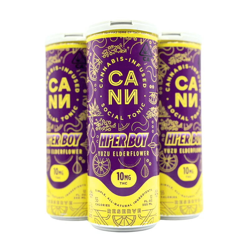 Cann - Cann - HiEr Boys - Yuzu Elderflower - 4pk Main Image